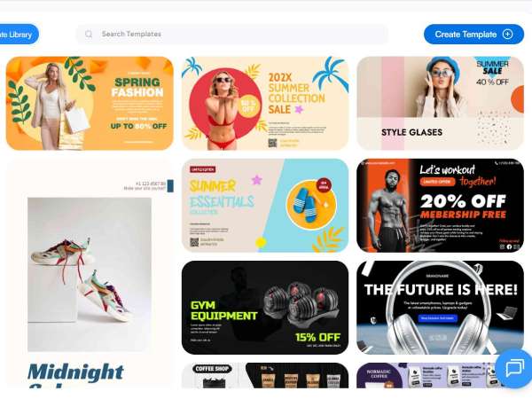 Template-Based Creative Generation